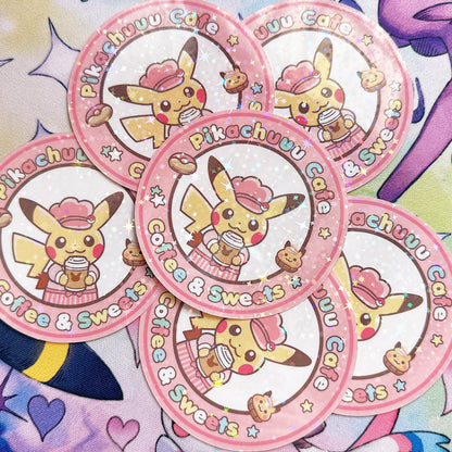 Pika Cafe 3inch Sticker
