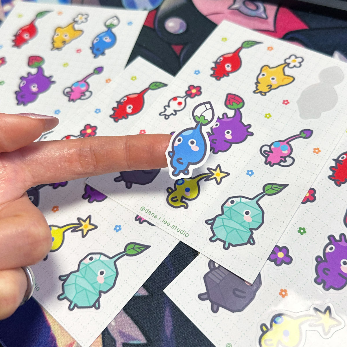 Pikmin Sticker Sheet