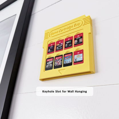 Nintendo Switch Game Holder with Keyhole Slot