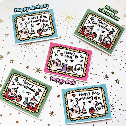 Rectangular Single Stickers