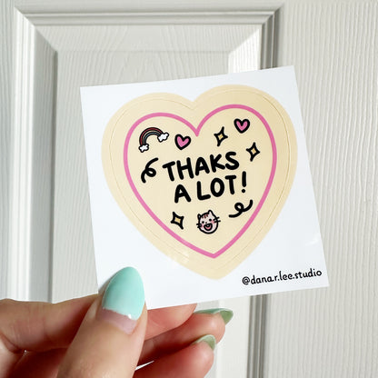 Heart Shape Single Stickers