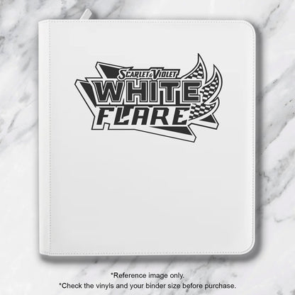 Pokimon Iron-On Binder Vinyls for Black and White