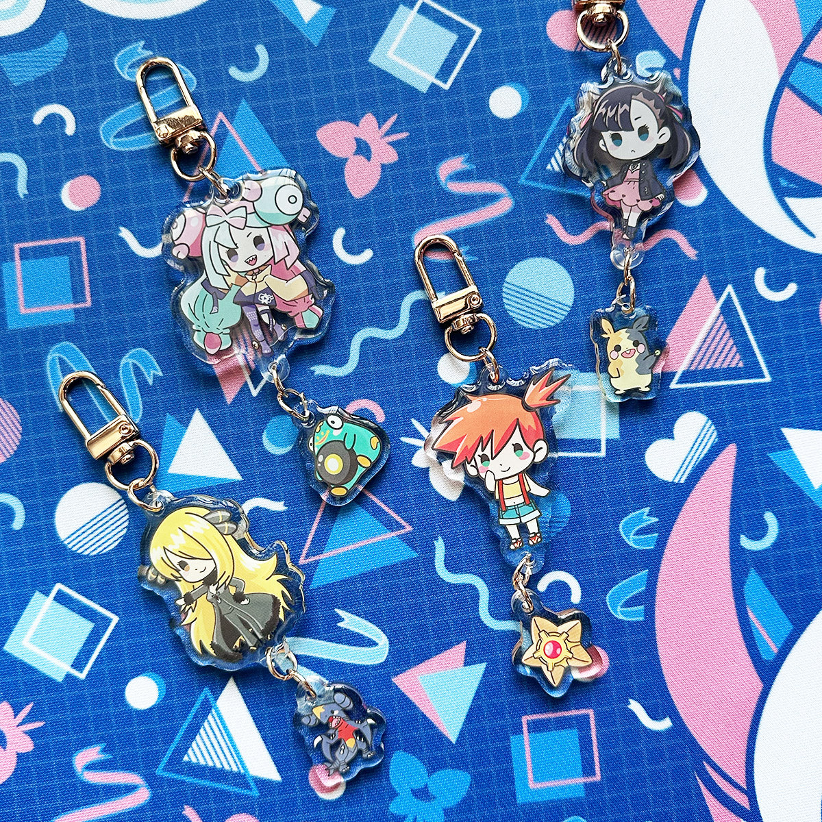 Pokimon Trainer Keychain