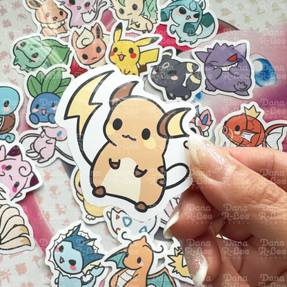 36 Pokimon Stickers