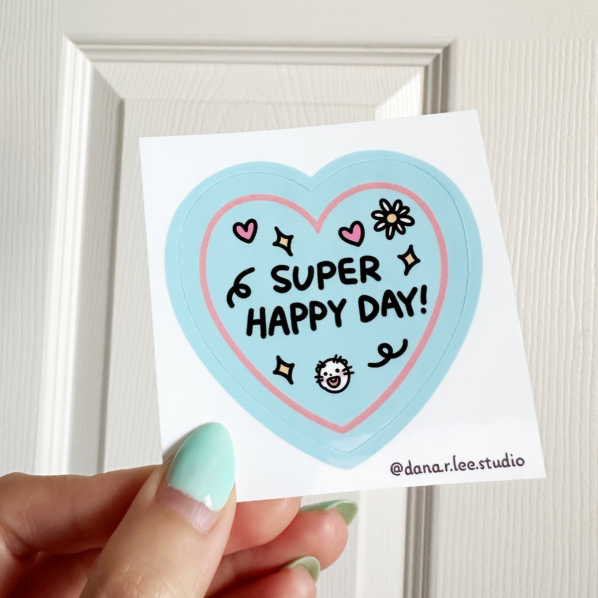 Heart Shape Single Stickers