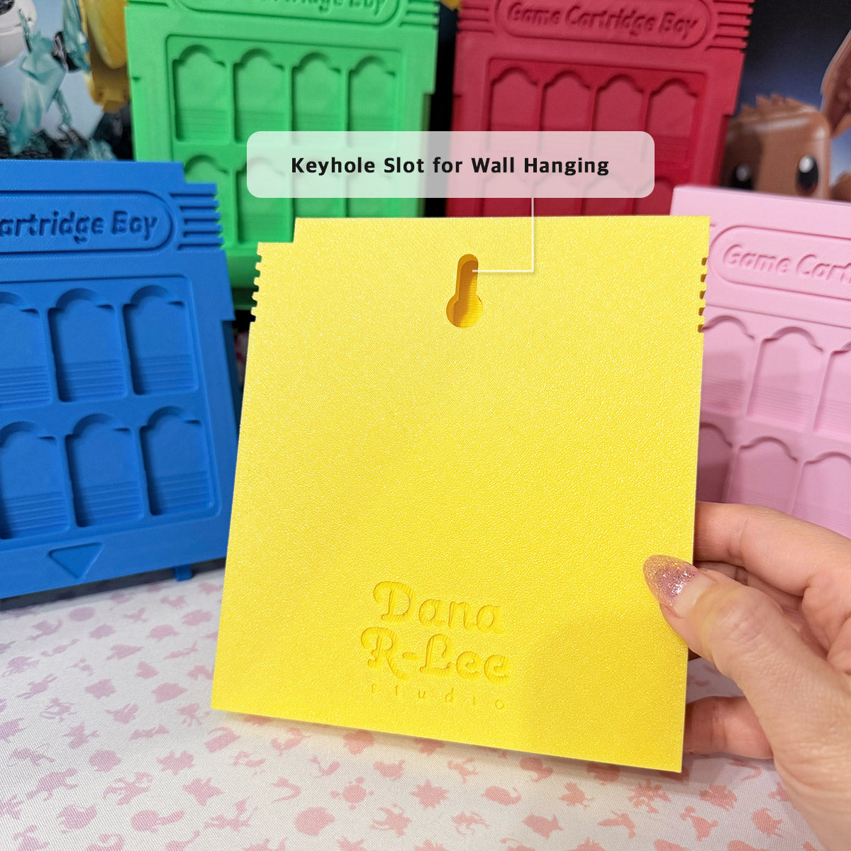 Nintendo Switch Game Holder with Keyhole Slot