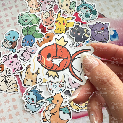 29 Pokimon Stickers