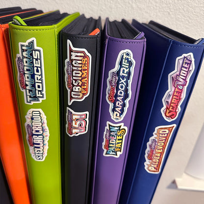 Pokimon Binder Stickers Scarlet & Violet