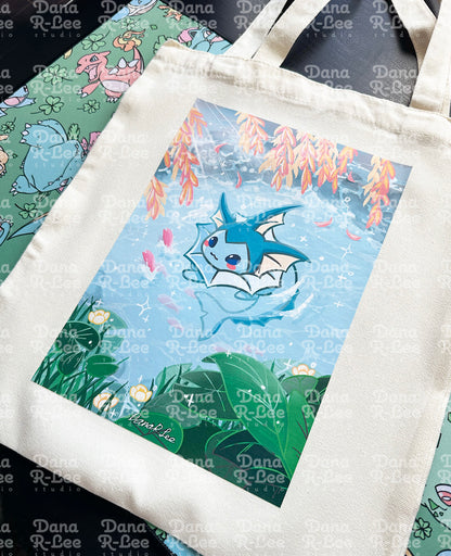 Pokimon Eevee Evolutions Tote Bag