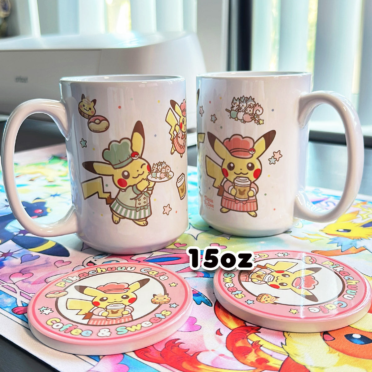 Pokimon Pika Cafe Mug