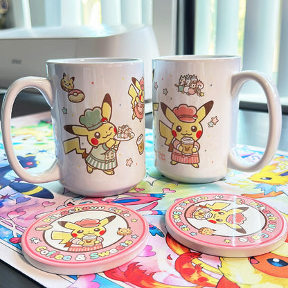 Pokimon Pika Cafe Mug