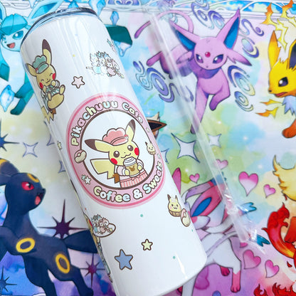 Pokimon Pika Cafe Tumbler