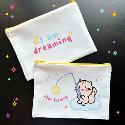 Star Fishing Canvas Pouch