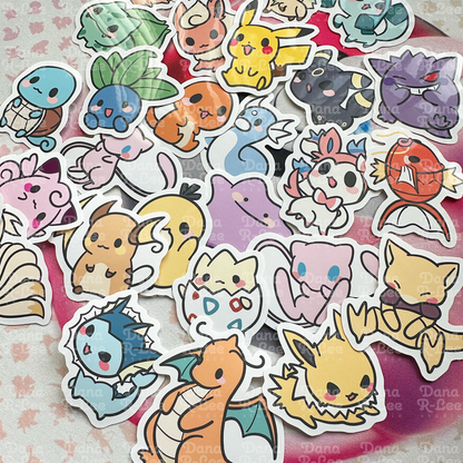 29 Pokimon Stickers