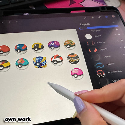 Poki Balls Sticker Sheet