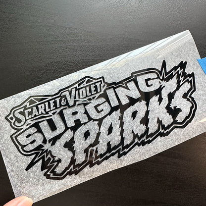 Pokimon Iron-On Binder Vinyls for Surging Sparks