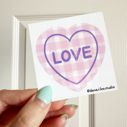 Heart Shape Single Stickers