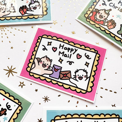 Rectangular Single Stickers