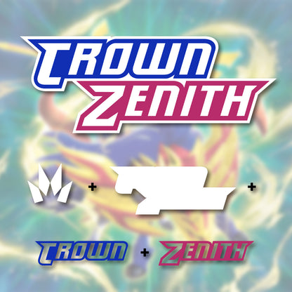 Pokimon Iron-On Binder Vinyls for Crown Zenith