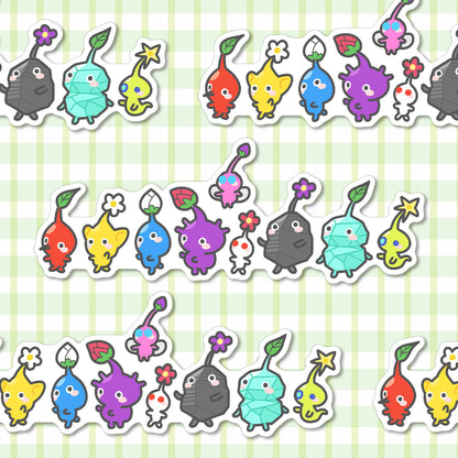 Pikmin 6inch Sticker