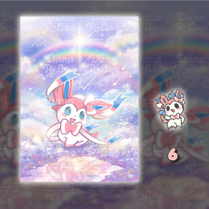 Pokimon Eevee Relaxed Fit T-Shirt