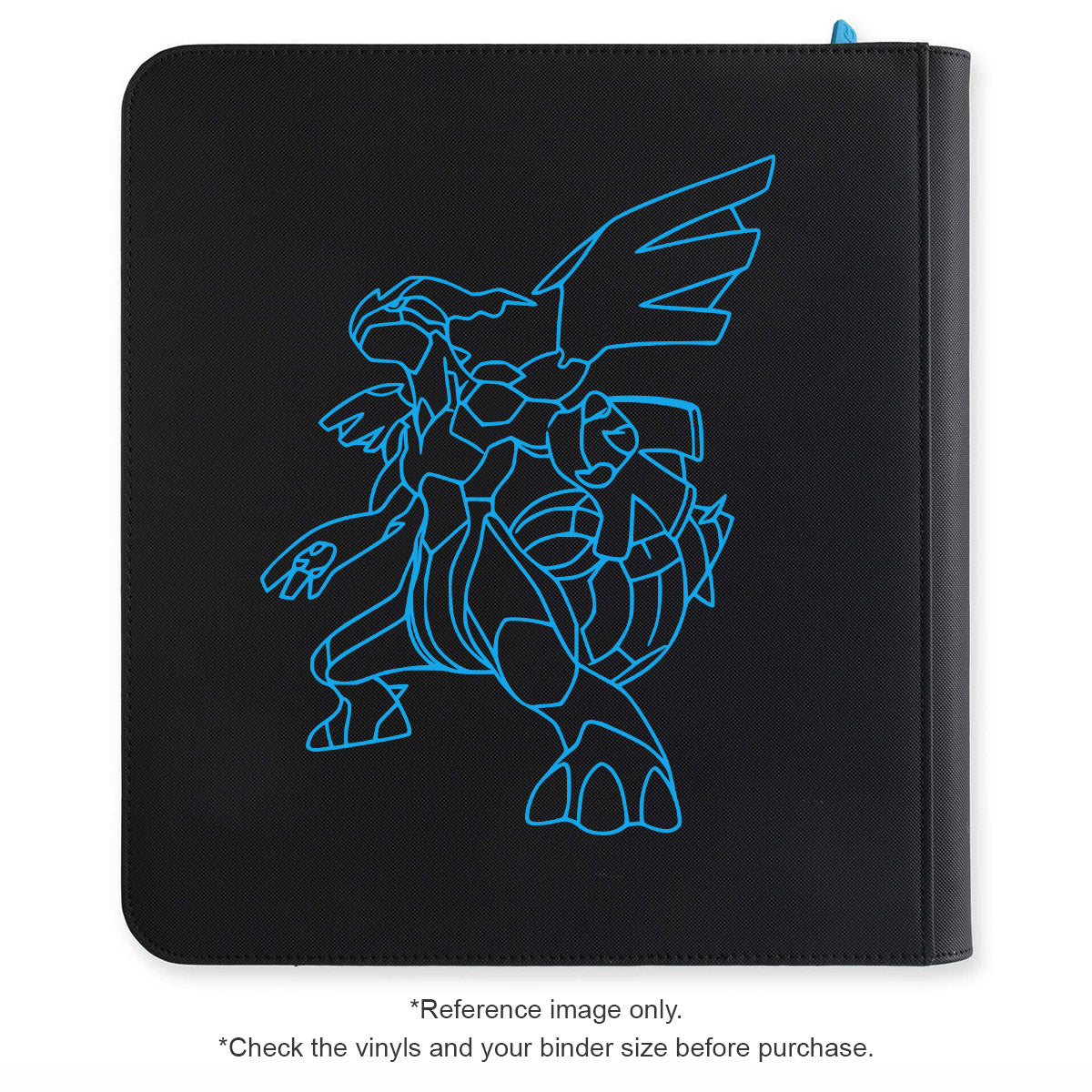 Pokimon Iron-On Binder Vinyls Zekrom & Reshiram