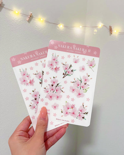 Sakura Sticker Sheet II
