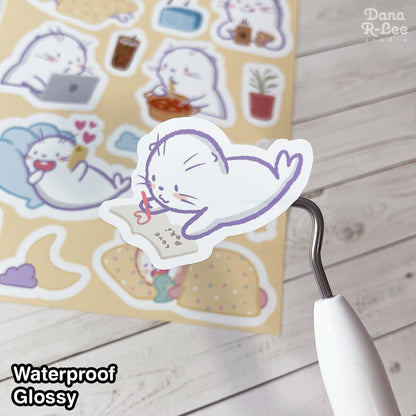 Minki & Poki's Day Sticker Sheet