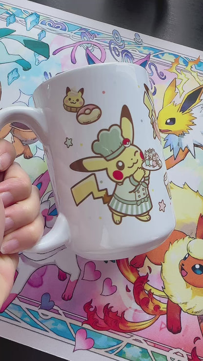 Pokimon Pika Cafe Mug