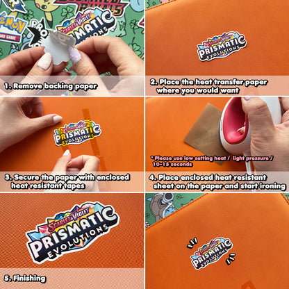 Pokimon Heat Transfer Logo